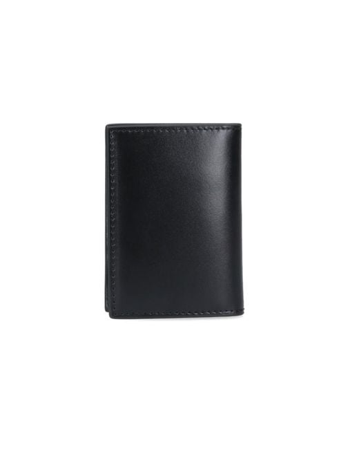 Vivienne Westwood Black Orb Plaque Bi-Fold Wallet