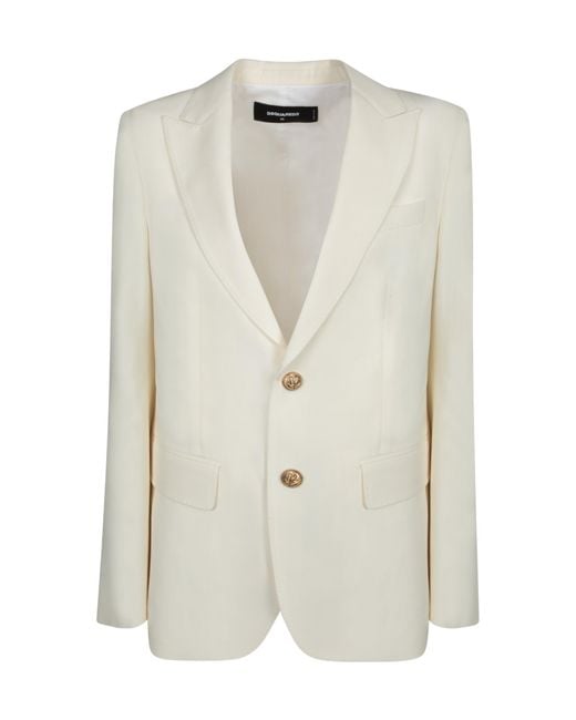 DSquared² White Carolyn Jacket