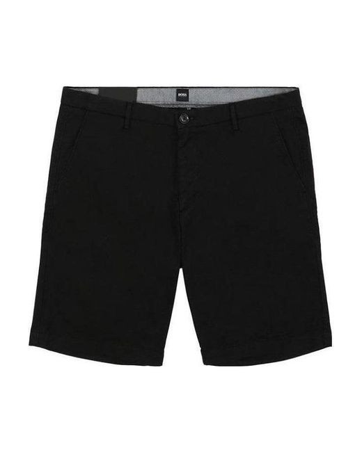 Boss Black Belt Loop Shorts for men