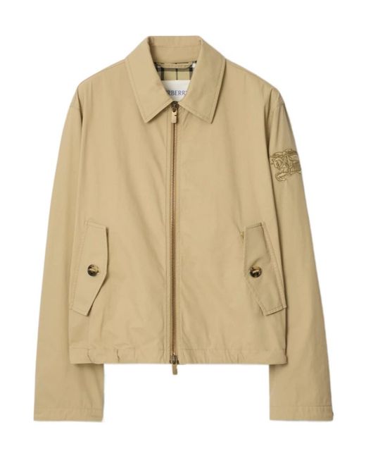 Burberry Natural Gabardine Jacket for men