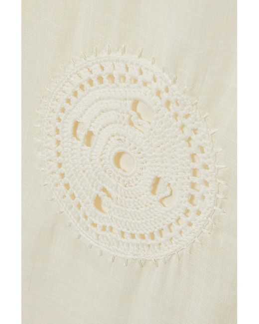 Gabriela Hearst White Long Sleeve Dress
