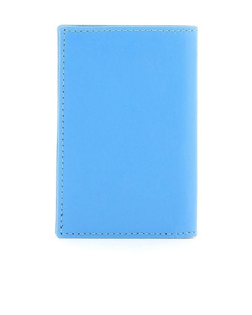 Comme des Garçons Blue Comme Des Garçons Wallet Classic Bi-Fold Wallet for men