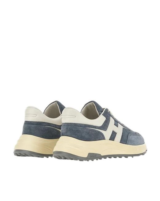 Hogan Blue Hyperlight Lace-Up Sneakers for men