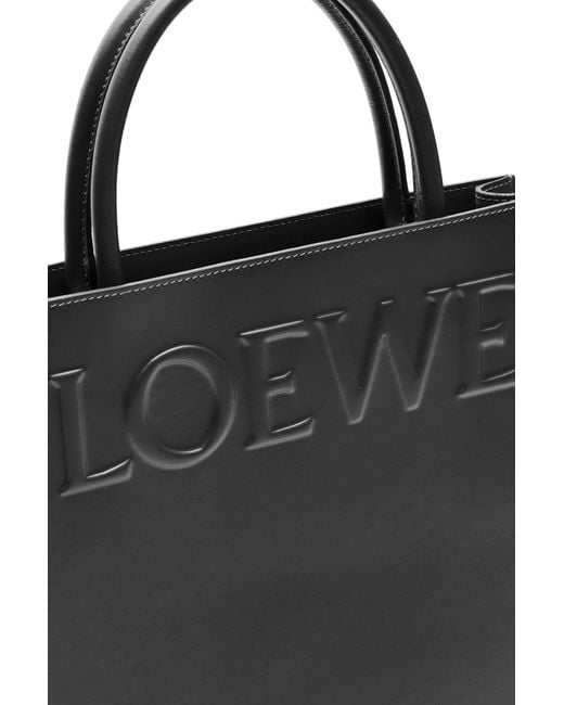 Loewe Black Standard A4 Tote