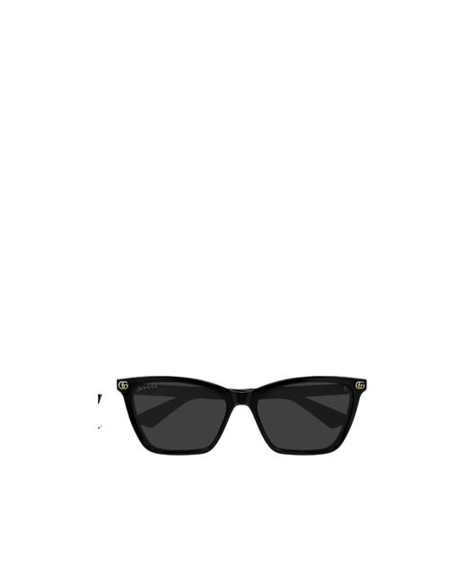 Gucci White Eyewear Cat Eye Frame Sunglasses