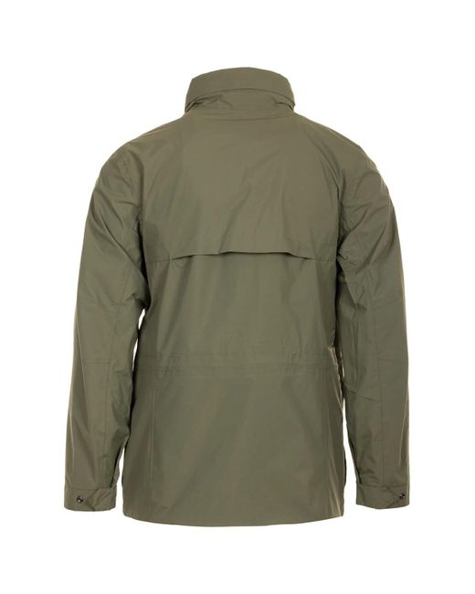 K-Way Green High Neck City Jacket for men