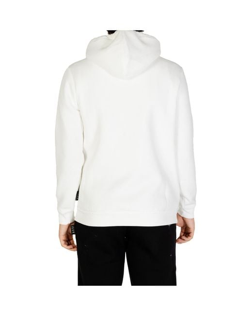 Icons White Long-Sleeved Sweatshirt for men