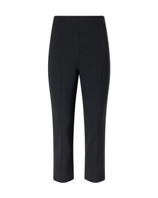 Carolina Herrera Black Cropped Tailored Trousers