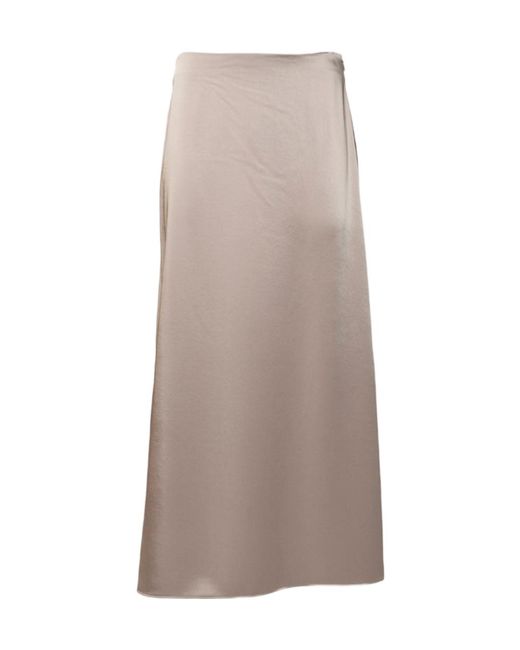 Weekend by Maxmara Brown Slit Skirt