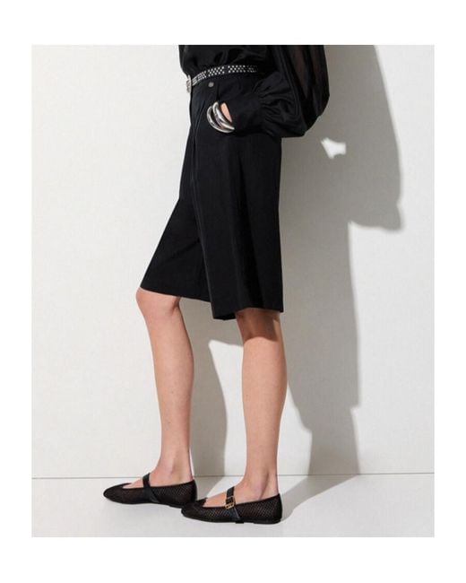 Liu Jo Black Bermuda Shorts