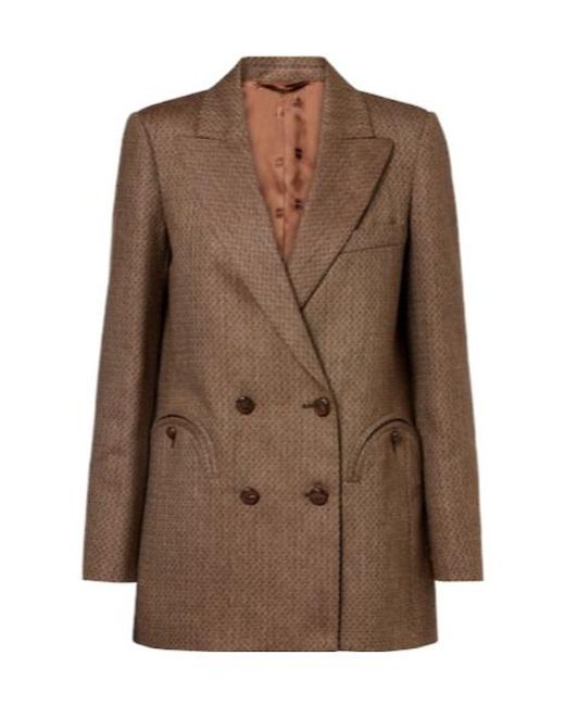 Blazé Milano Brown High-Quality Blazer