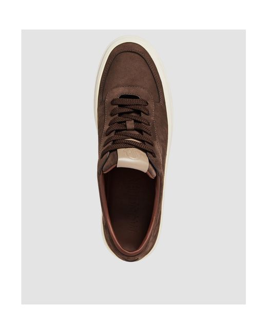 Moncler Brown Monclub Low Top Sneakers for men