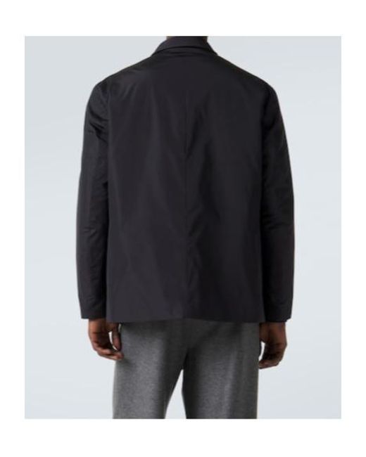 Jil Sander Blue Padded Jacket for men