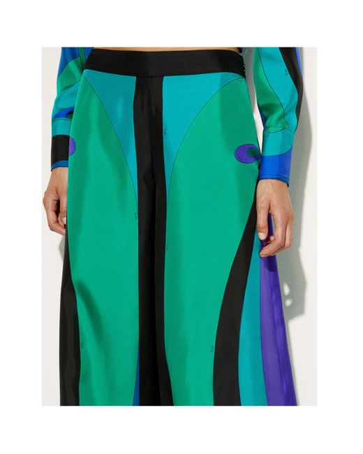 Emilio Pucci Green Trousers