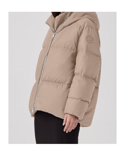 Canada Goose Natural Logo Patch Zip-Up Jacket