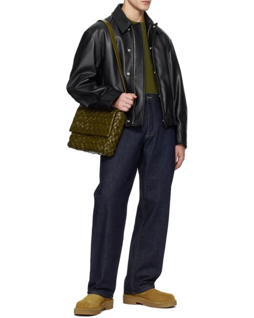 Bottega Veneta Brown Haddock Suede Chelsea Boots for men