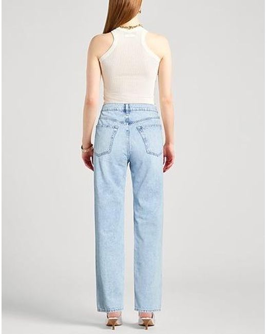 Rag & Bone Blue Light-Colored Jeans