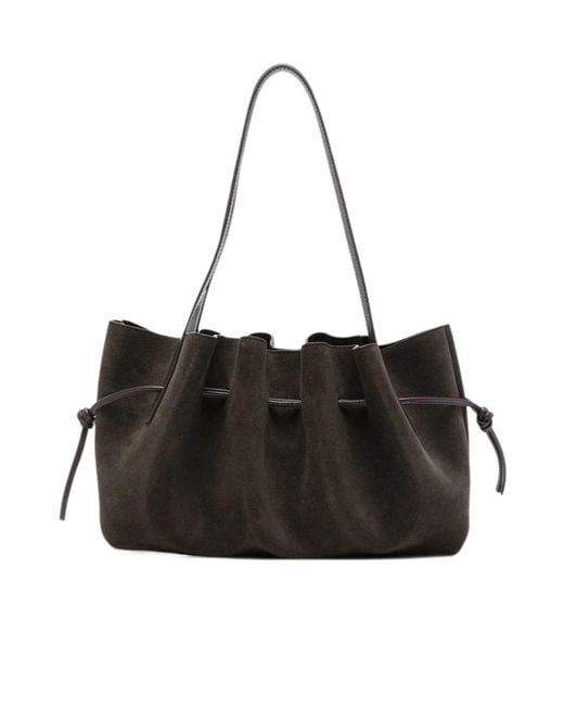 Yuzefi Black Double-Handled Handbag