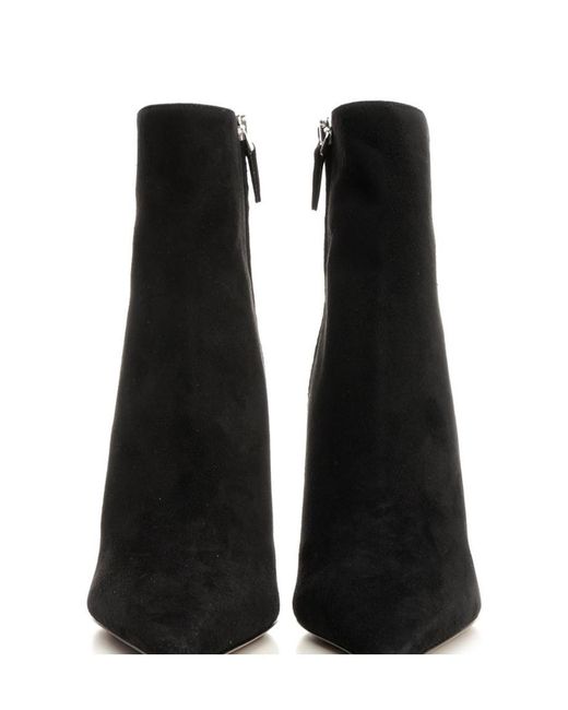 Paris Texas Black Vera Pointed Ankle Boots