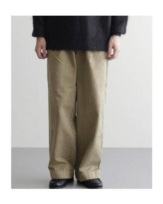 AURALEE Relaxed Chino Pants in White for Men | Lyst UK