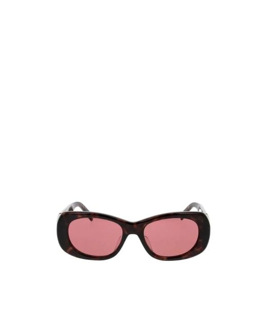 Givenchy Pink Eyewear Rectangular-Frame Sunglasses