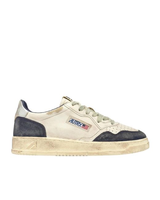 Autry Multicolor Medalist Super Vintage Low-Top Sneakers for men