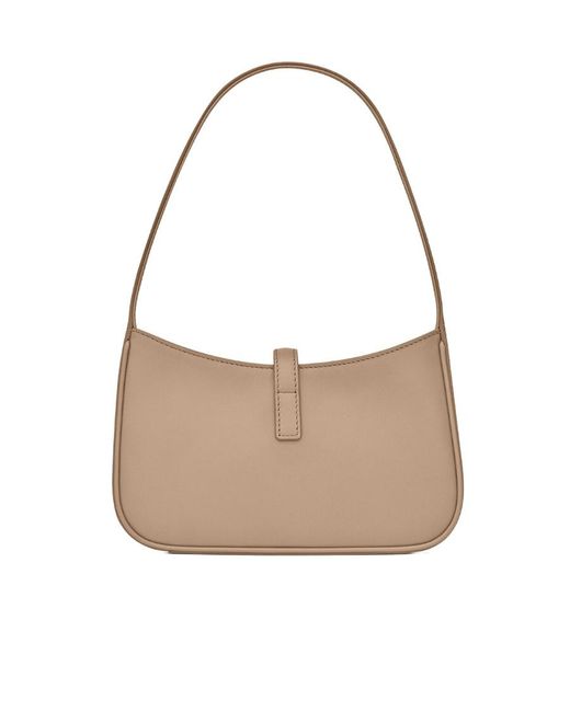 Saint Laurent Natural Le 5 À 7 Mini Shoulder Bag