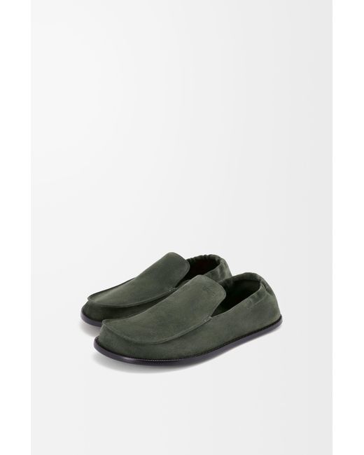 Loewe Green Flex Loafer for men