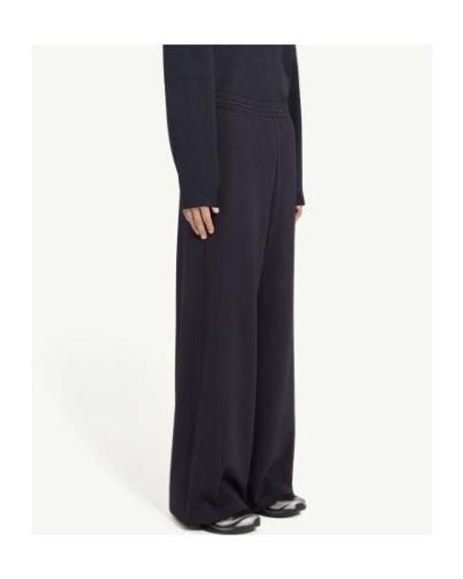 MM6 MAISON MARGIELA X SALOMON Blue Drawstring-Cuff Logo-Print Trousers for men