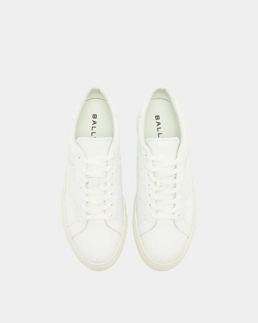 Bally White Hedon Sneaker for men