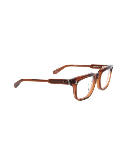 Chrome Hearts White Full-Rimmed Plano Lenses for men