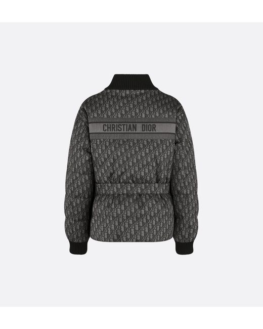 Dior Black Alps Belted Down Jacket