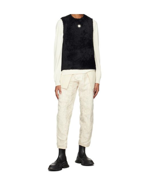 Craig Green Black Long-Sleeved T-Shirt for men