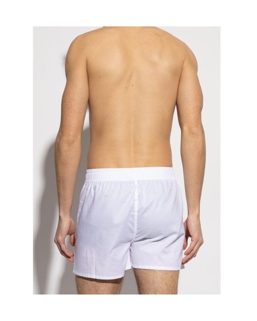 AMI White Ami De Coeur Boxers for men