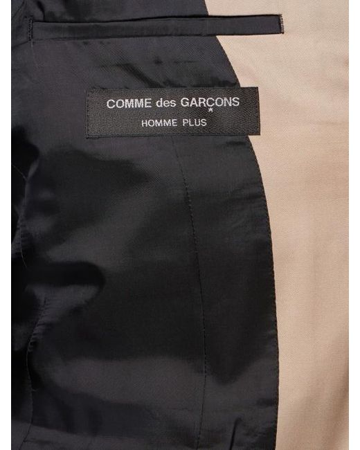 Comme des Garçons Natural Wool Double Blazer for men