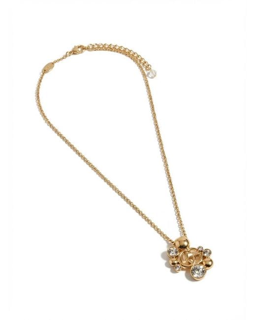 Gucci White Pendant Necklace