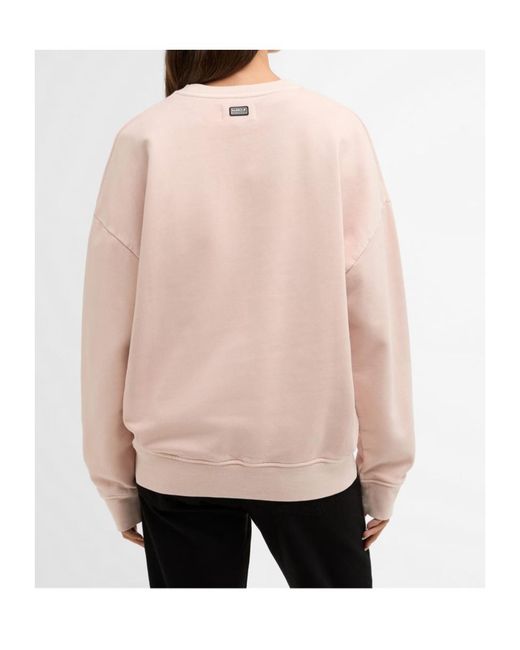 Barbour Pink B.Int Lyra Sweater Ld63