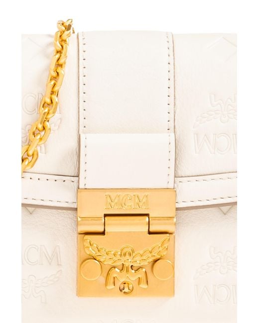 MCM White Logo Wallet