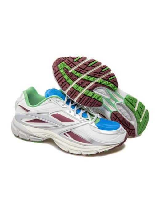 Reebok Gray Premier Road Lace-Up Sneakers for men