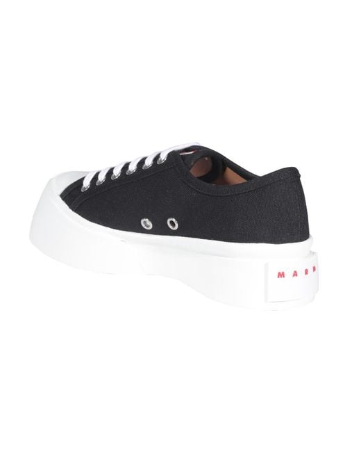 Marni Black Pablo Low-Top Sneakers