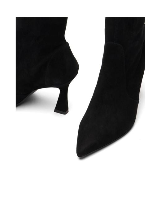 Stuart Weitzman Black Vinnie Bootie 85