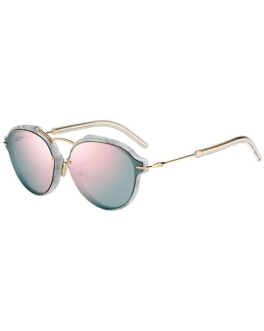 Dior Pink Logo Sunglasses