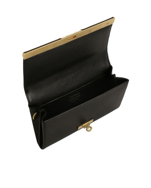 Dolce & Gabbana Black Marlene Shoulder Bag