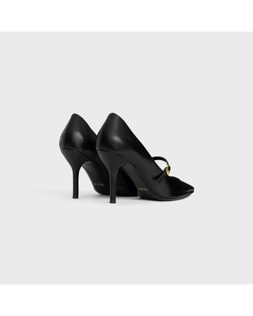 Céline Black Judy Strappy Pump