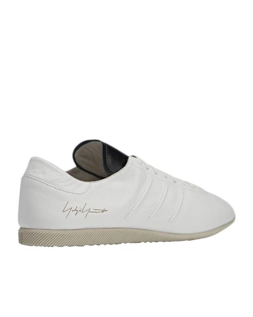 Y-3 White Fresh And Versatile Skate Shoes for men