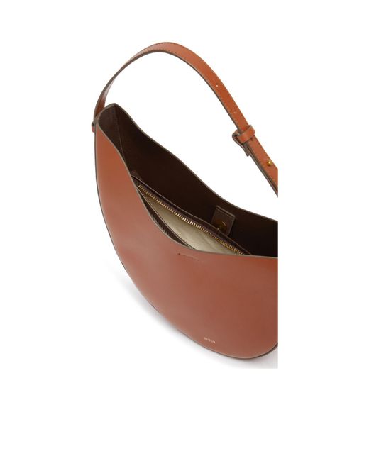 Soeur Brown Adjustable Shoulder Bag