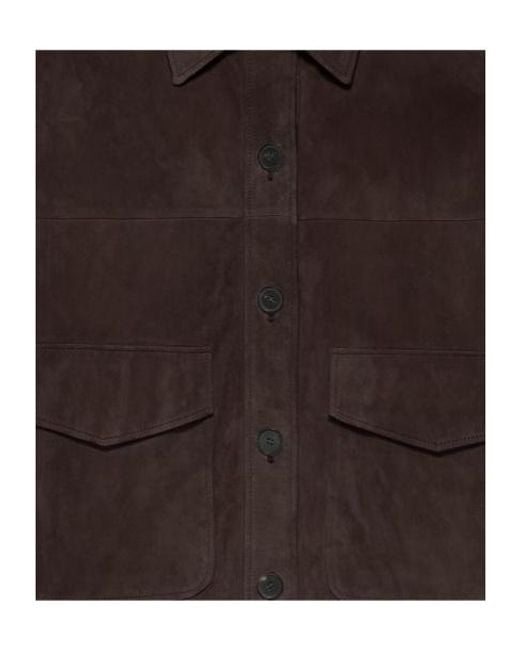 Arma Brown Kaylee Suede Jacket