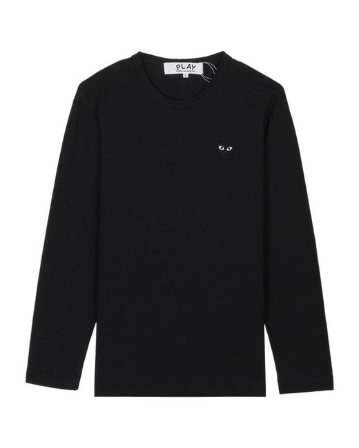 Comme des Garçons Blue Long-Sleeve T-Shirt for men