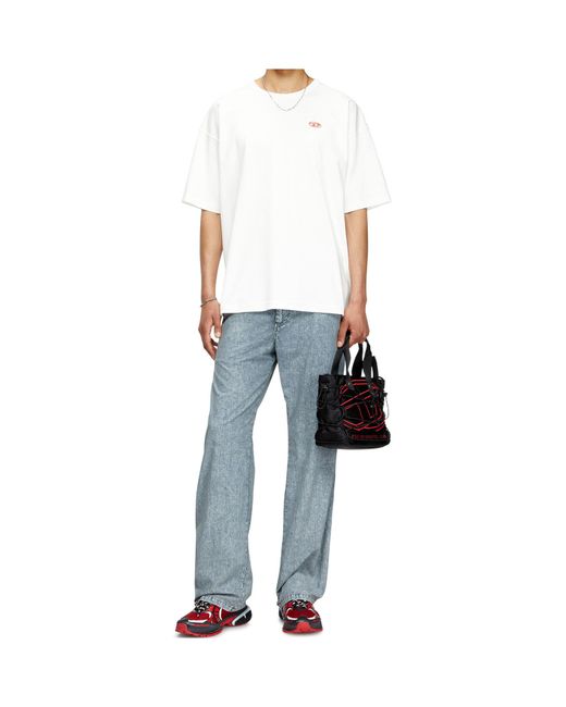 DIESEL White T-Boxt-T6 T-Shirt for men