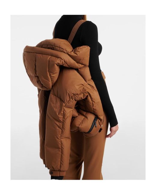 CORDOVA Brown Monterosa Down Ski Jacket